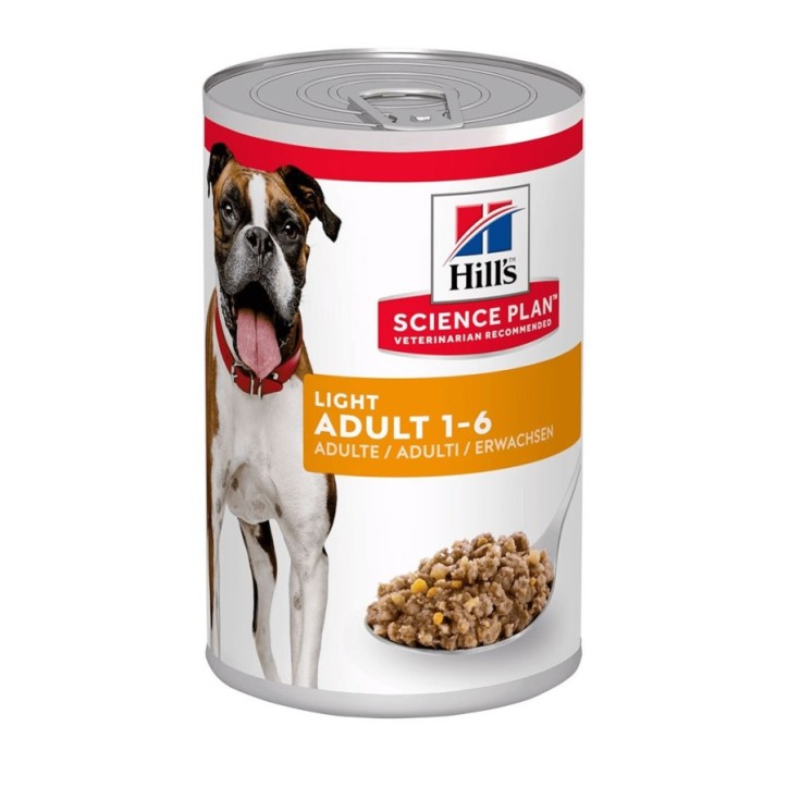 Hill's Science Plan Canine Adult Light pollastre (llauna) 370g