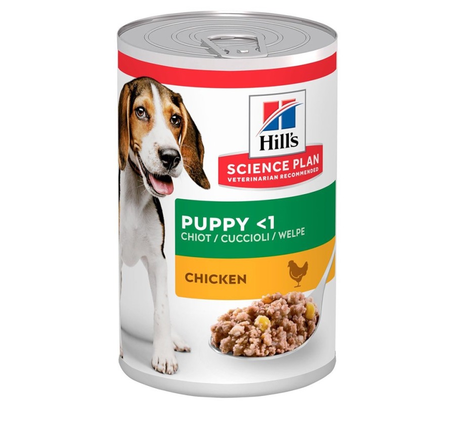 Hill's Science Plan Canine Puppy pollastre (llauna) 370g