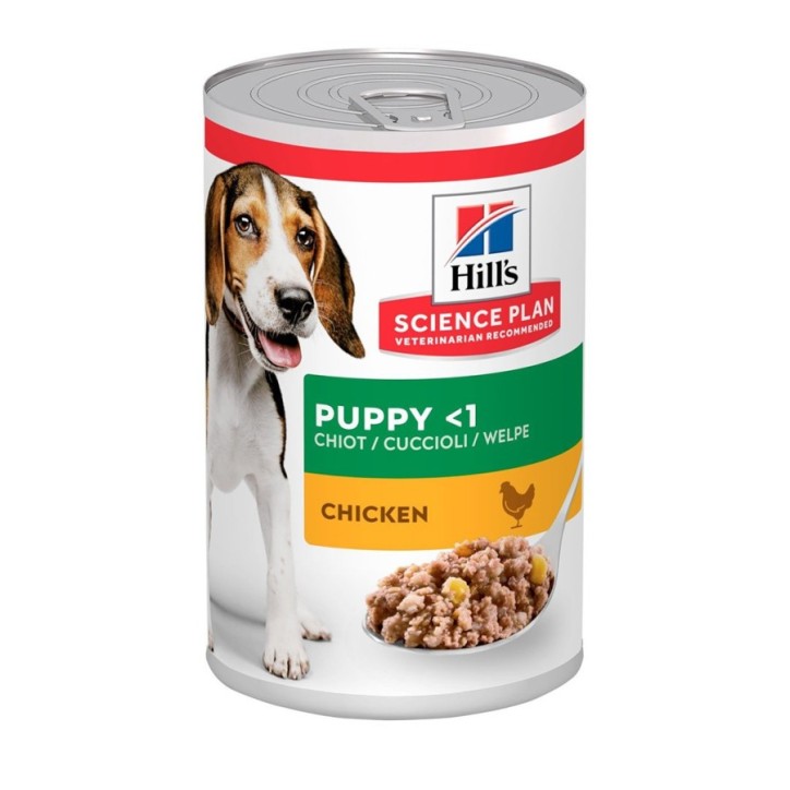 Hill's Science Plan Canine Puppy pollastre (llauna) 370g