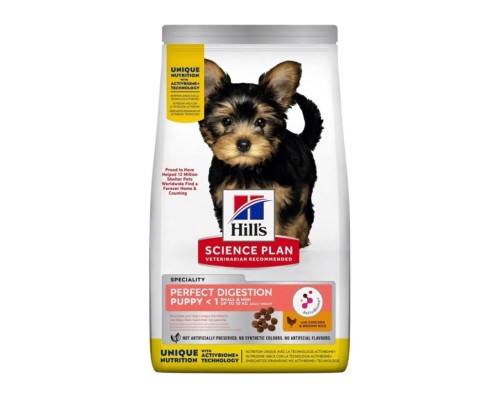 Hill's Science Plan Puppy Small & Mini Perfect Digestion 1.5kg