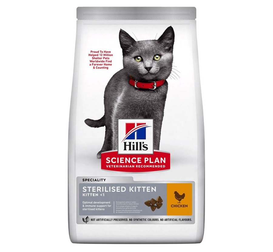 Hill's Science Plan Feline Sterilised Kitten pollastre 1.5kg