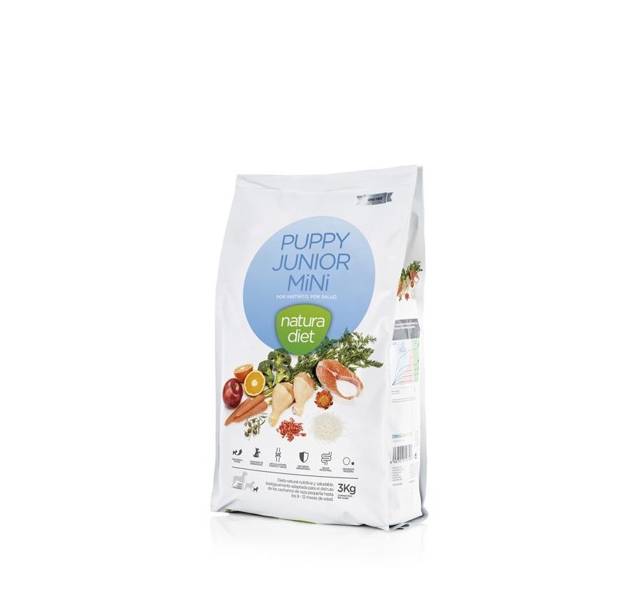 Natura Diet Puppy Junior Mini 3 Kg
