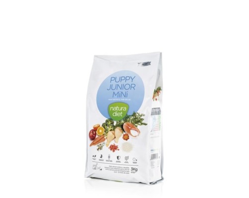 Natura Diet Puppy Junior Mini 3 Kg