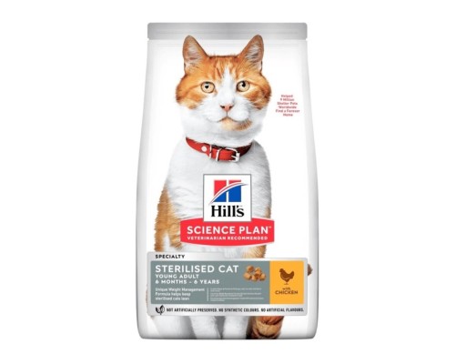 Hill's Science Plan Feline Adult Sterilised Cat Pollo 10kg