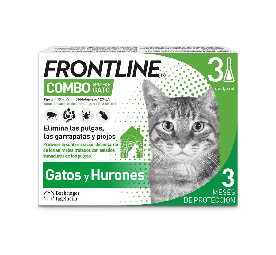 Frontline Combo gats 3 Pipetes