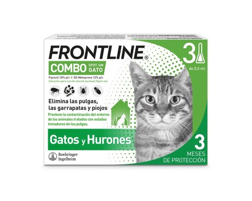 Frontline Combo gats 3 Pipetes