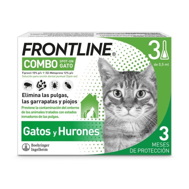 Frontline Combo gats 3 Pipetes