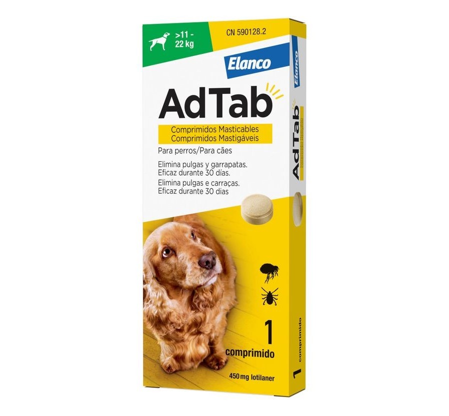 Ad Tab Gos (11-22Kg) 1 Comprimit