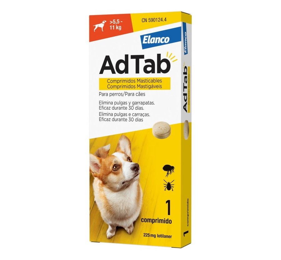Ad Tab Gos (55- 11Kg) 3 Comprimits