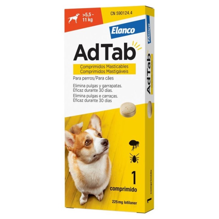Ad Tab Gos (5,5- 11Kg) 1 Comprimit