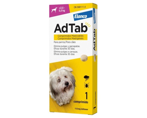 Ad Tab Gos (2,5-5,5Kg) 1 Comprimit
