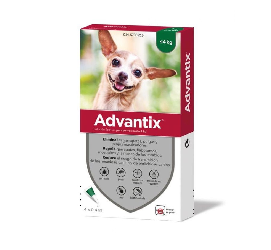 Advantix 4Kg 4 Pipetes