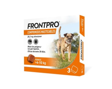 Frontpro Masticable 4-10 Kg 3 Comprimits