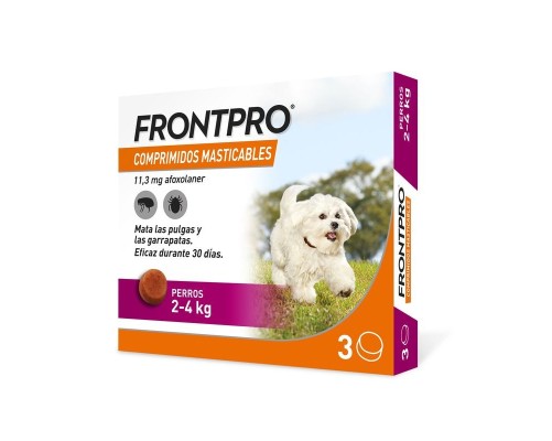 Frontpro Masticable 2-4 Kg 3 Comprimits