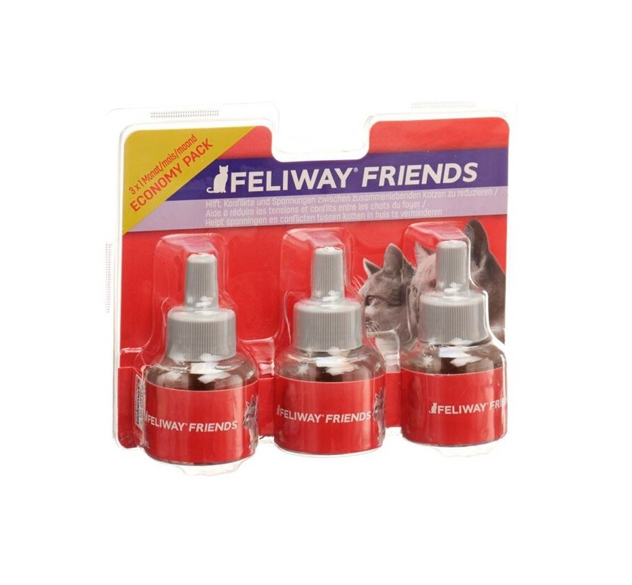 Ceva Feliway Friends Pack 3 Unitats x 48ml
