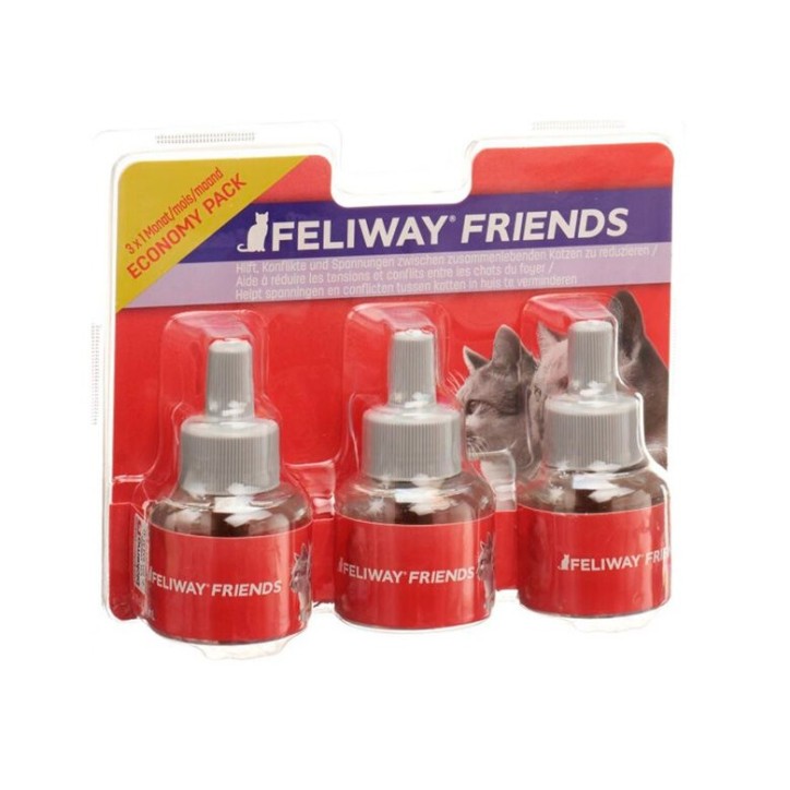 Ceva Feliway Friends Pack 3 Unitats x 48ml