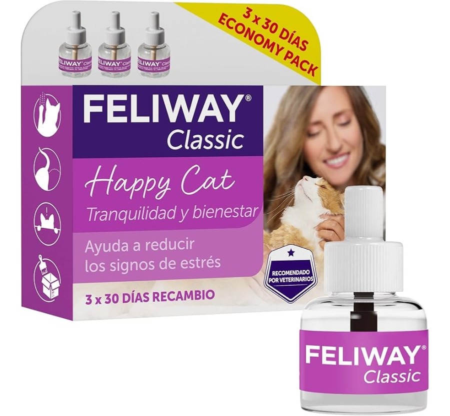 Ceva Feliway Classic Pack 3 Unitats x 48ml