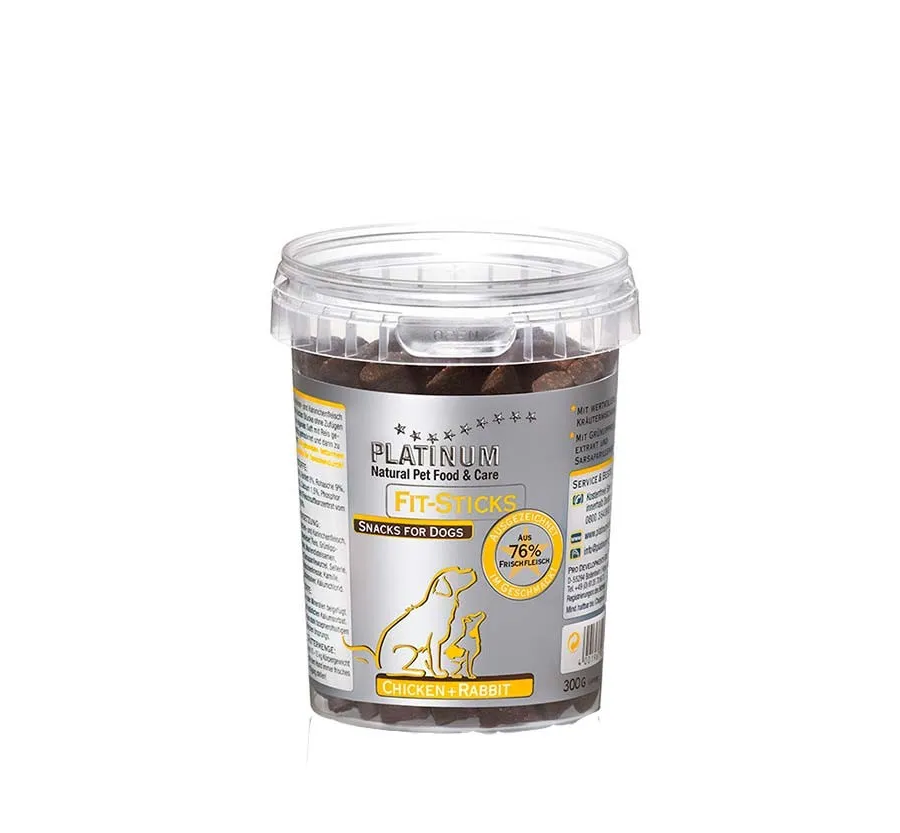 Platinum Fit Sticks Chicken & Rabbit 300 G