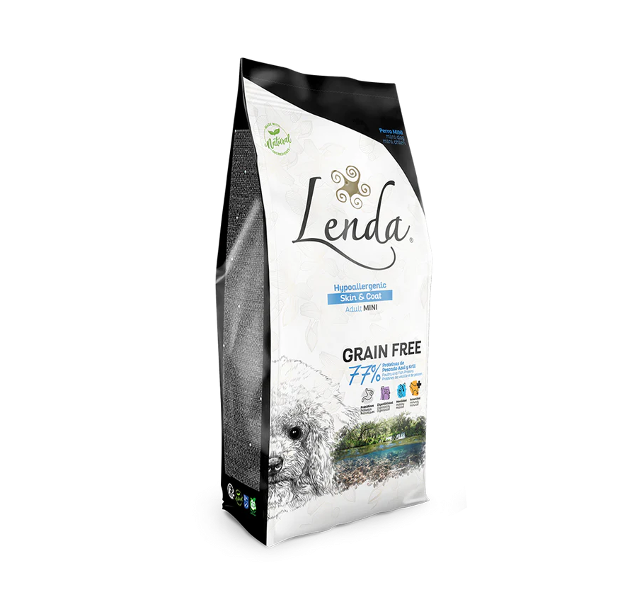 Lenda Mini Hypoalergenic Skin & Coat Grain Free 2 kg
