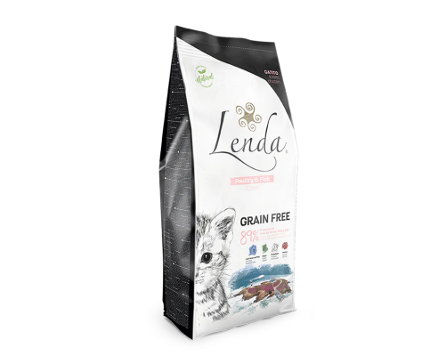 Lenda Kitten Poultry & Fish Grain Free 2kg