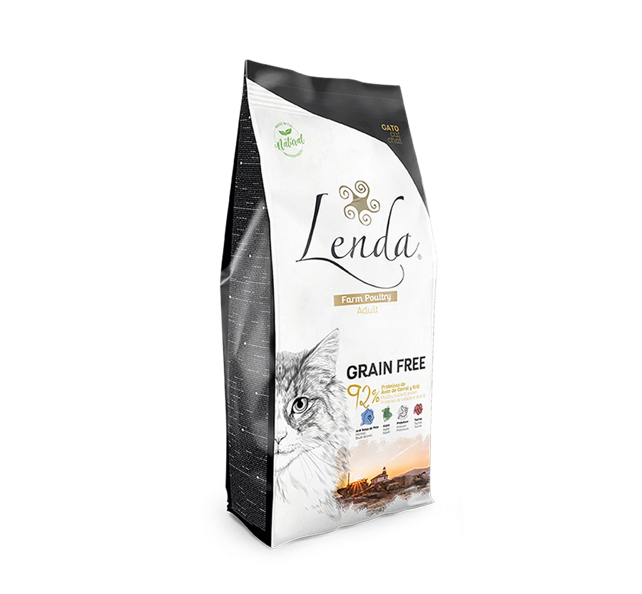Lenda Adult Cat Farm Poultry Grain Free 2Kg