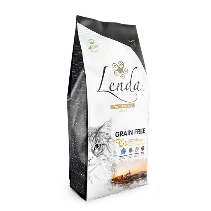 Lenda Adult Cat Farm Poultry Grain Free 2Kg