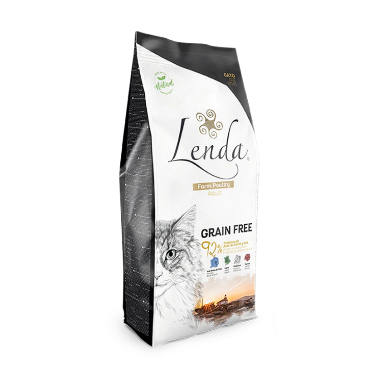 Lenda Adult Cat Farm Poultry Grain Free 7Kg