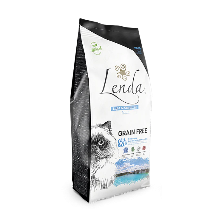 Lenda Adult Cat Light & Sterilized Grain Free 7Kg
