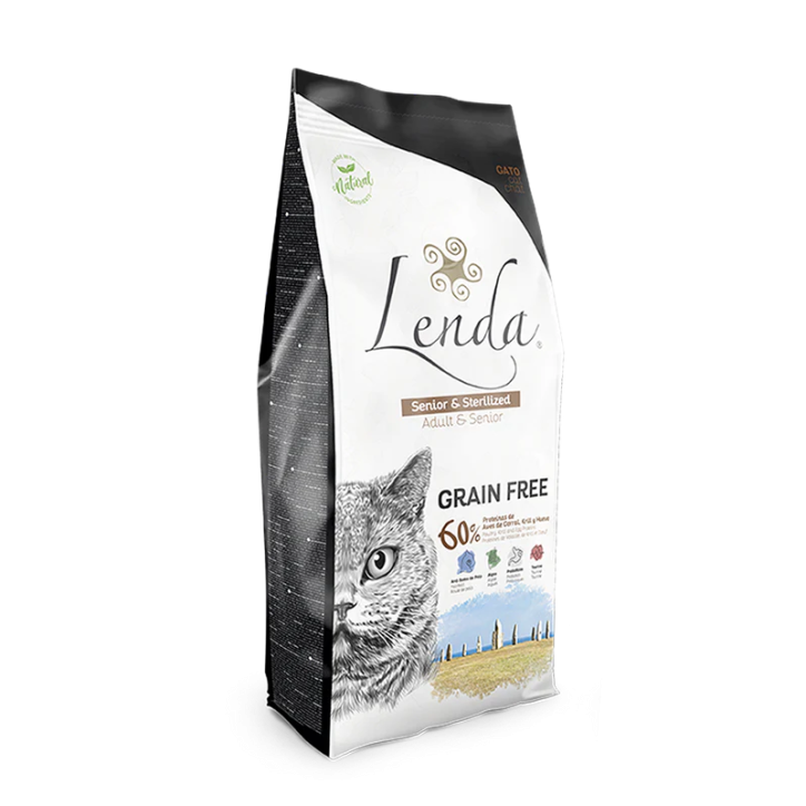 Lenda Adult Cat Senior & Sterilized Grain Free 7Kg