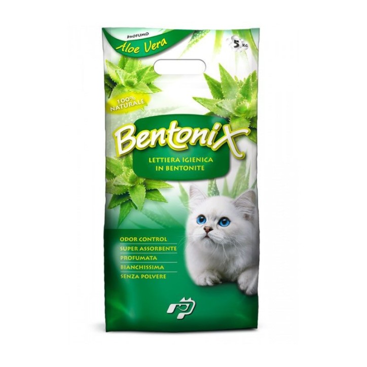 Bentonite Litter Aloe 5 Kg