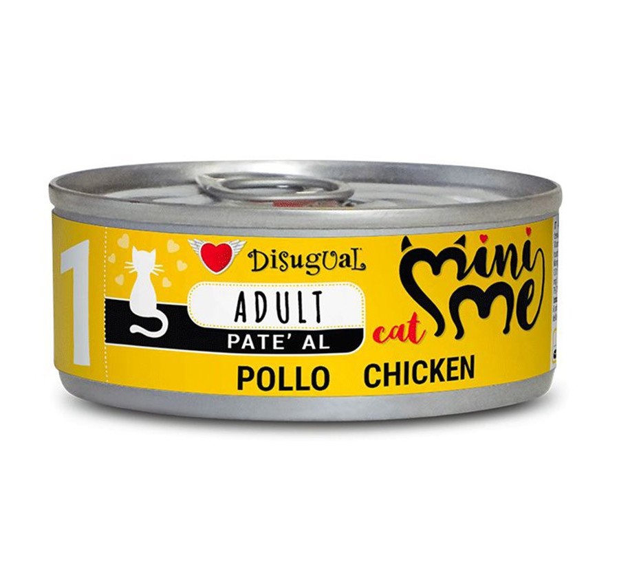 Disugual Cat Mini-Me 1 - Pollastre - 85 Gr