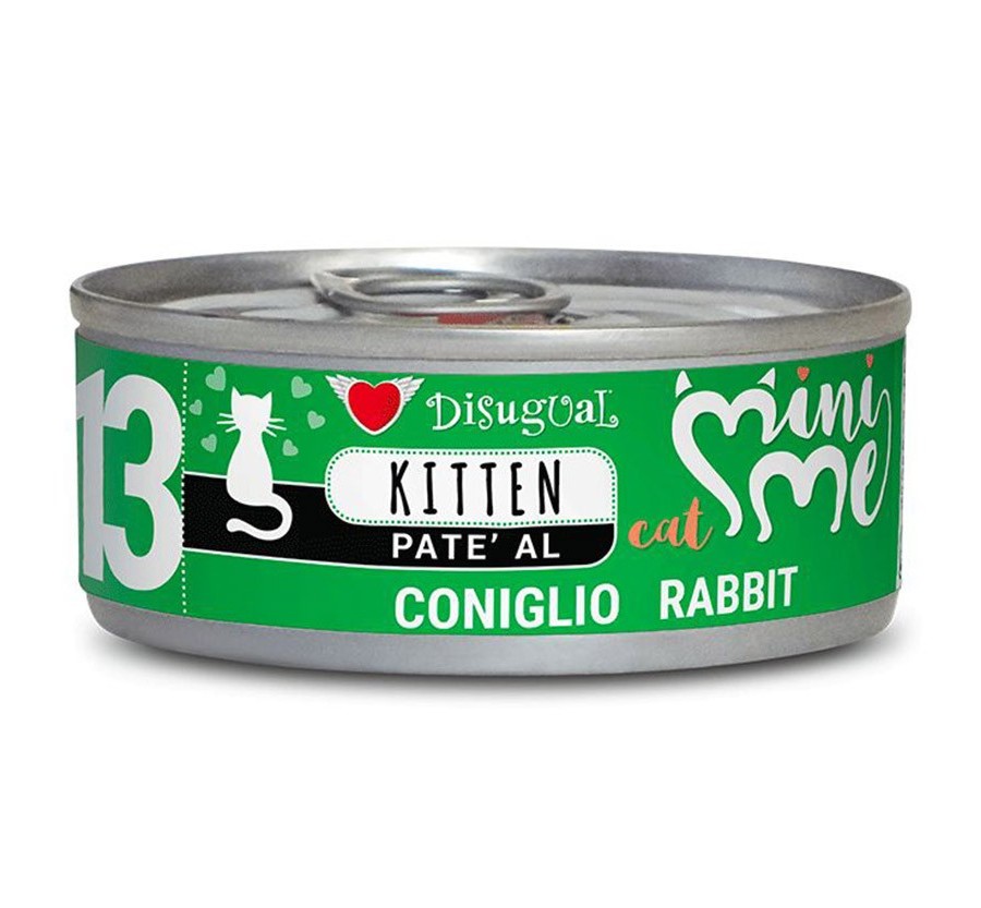 Disugual Cat Mini-Me 13 - Conill Gatet - 85 Gr