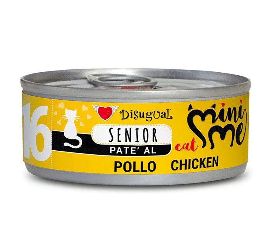 Disugual Cat Mini-Me 16 - Pollastre Senior - 85 Gr