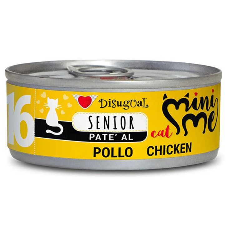 Disugual Cat Mini-Me 16 - Pollastre Senior - 85 Gr