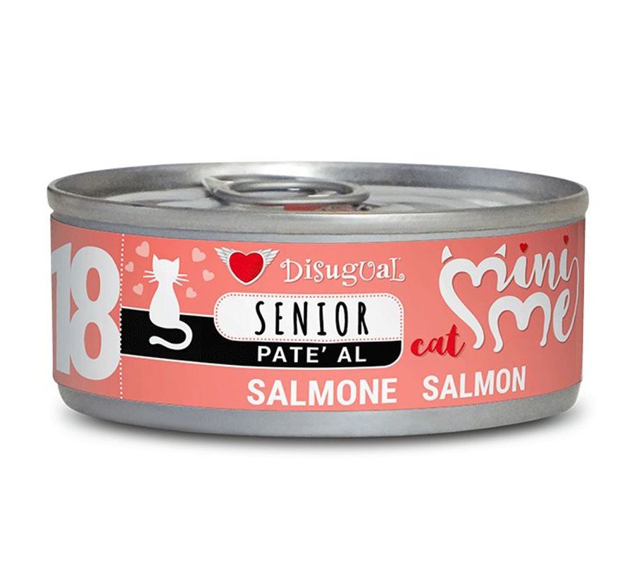 Disugual Cat Mini-Me 18 - Salmó Senior - 85 Gr