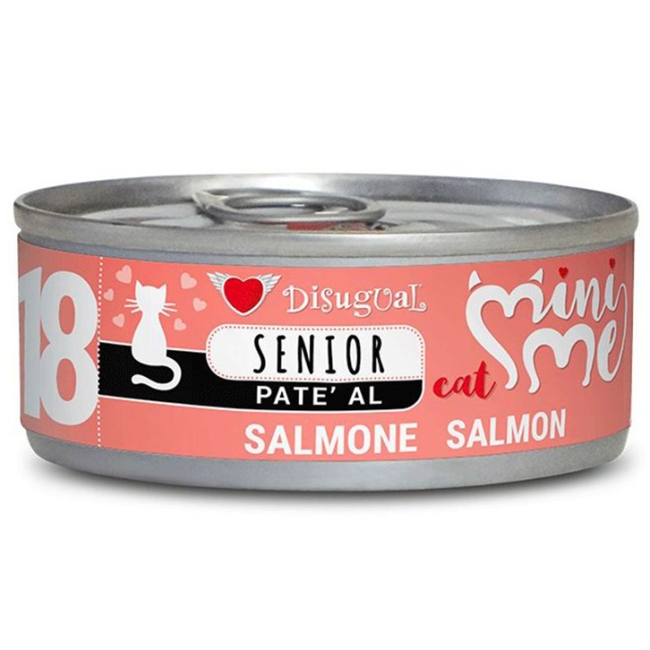 Disugual Cat Mini-Me 18 - Salmó Senior - 85 Gr
