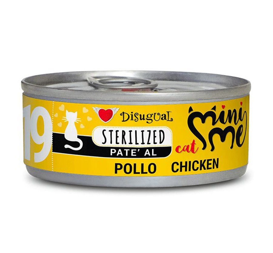 Disugual Cat Mini-Me 19 - Pollastre Esterilitzat - 85 Gr