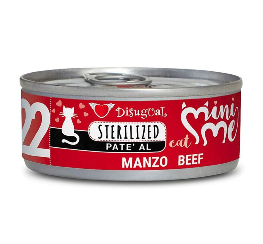 Disugual Cat Mini-Me 22 - Vedella Esterilizada - 85 Gr