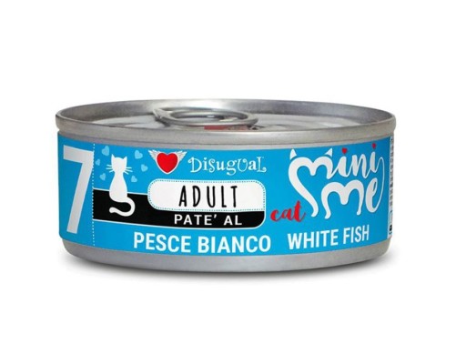 Disugual Cat Mini-Me 7 - Peix Blanc - 85 Gr