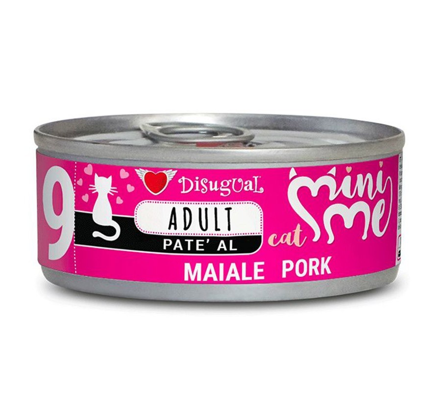 Disugual Cat Mini-Me 9 - Porc - 85 Gr