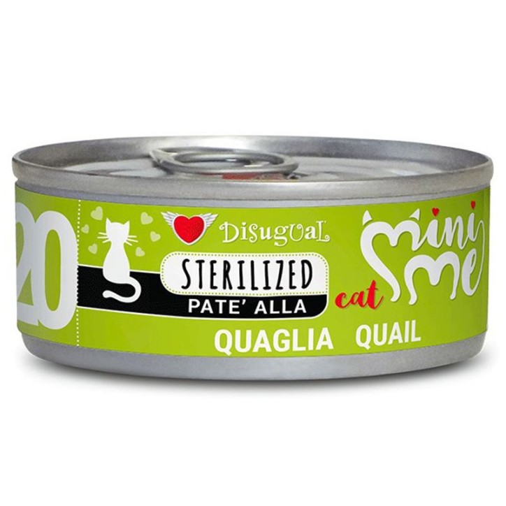 Disugual Cat Mini-Me 20 - Esterilitzat Guatlla - 85 Gr