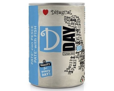 Disugual D-Day Dog Wet Food Peix 400 Gr