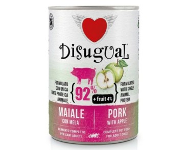Disugual Dog Fruta - Porc amb poma 150 Gr