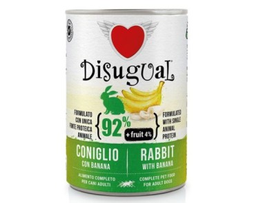 Disugual Dog Fruta - Conill amb Plàtan 150 Gr