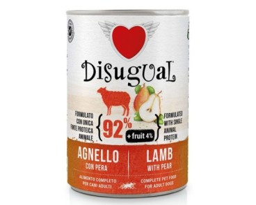 Disugual Dog Fruta - Cordero amb Pera 150 Gr