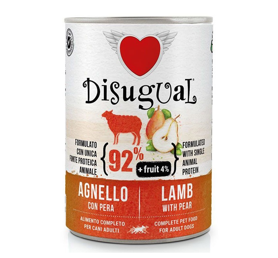 Disugual Dog Fruta - Cordero amb Pera 150 Gr