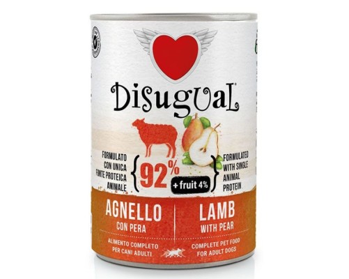 Disugual Dog Fruta - Cordero amb Pera 150 Gr