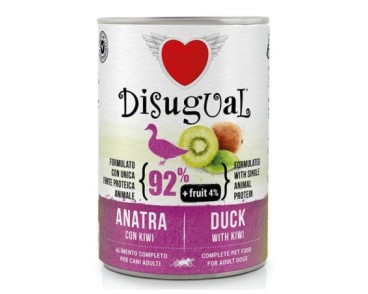 Disugual Dog Fruta - Ànec amb Kiwi 400 Gr