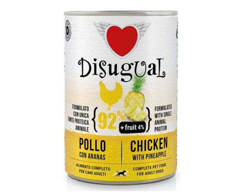 Disugual Dog Fruta - Pollastre amb Pinya 400 Gr