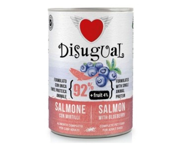 Disugual Dog Frutas - Salmó amb Aranyans 400 Gr